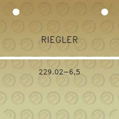 riegler-22902-65