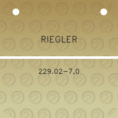 riegler-22902-70