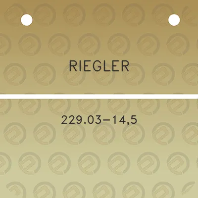 riegler-22903-145