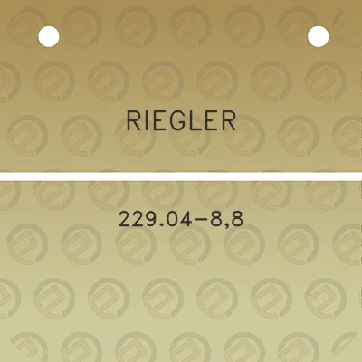 riegler-22904-88