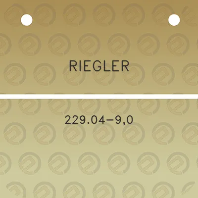 riegler-22904-90