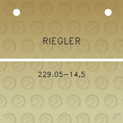 riegler-22905-145