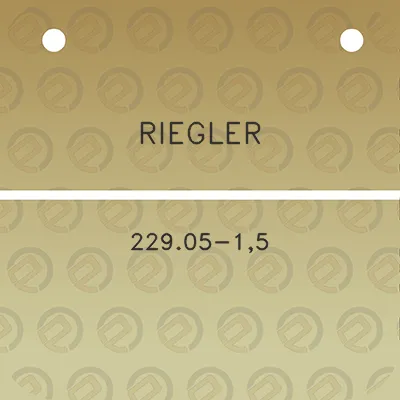 riegler-22905-15