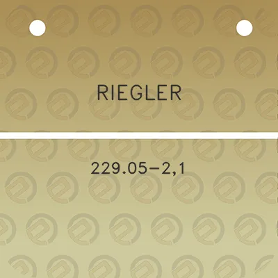 riegler-22905-21