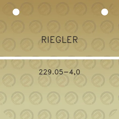 riegler-22905-40