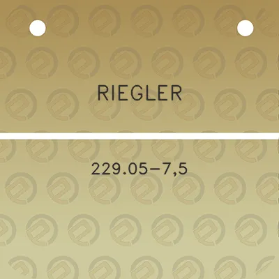 riegler-22905-75