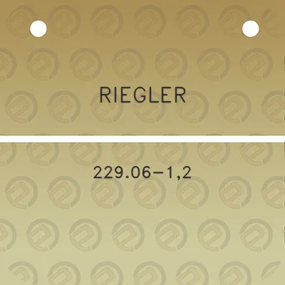 riegler-22906-12