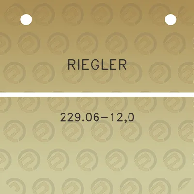 riegler-22906-120