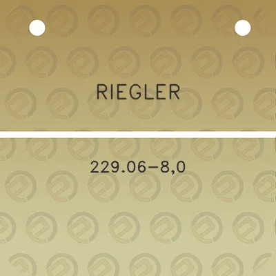 riegler-22906-80