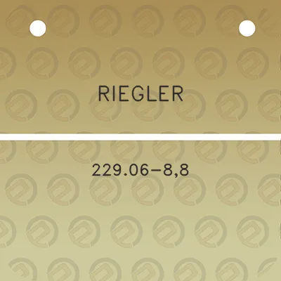 riegler-22906-88