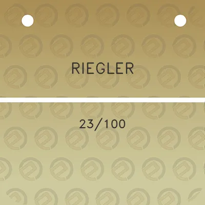 riegler-23100