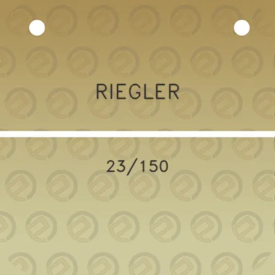 riegler-23150