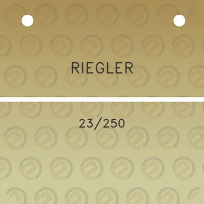 riegler-23250