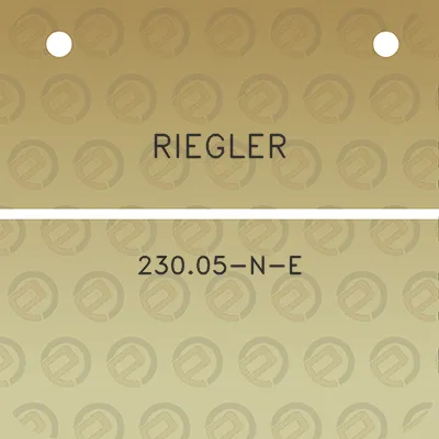 riegler-23005-n-e