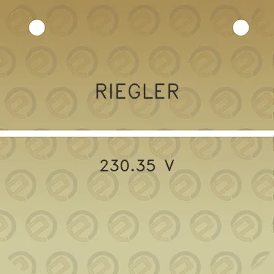 riegler-23035-v