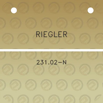 riegler-23102-n