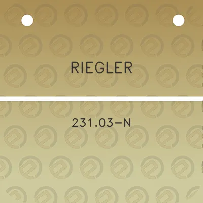 riegler-23103-n