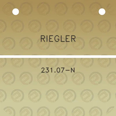 riegler-23107-n