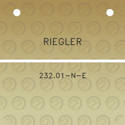 riegler-23201-n-e