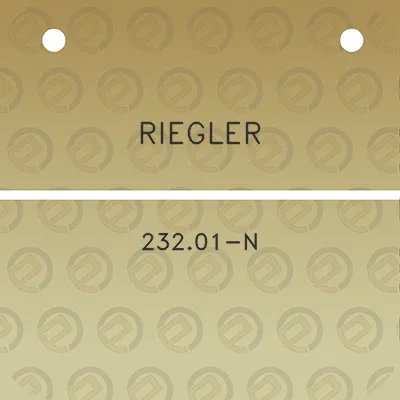 riegler-23201-n