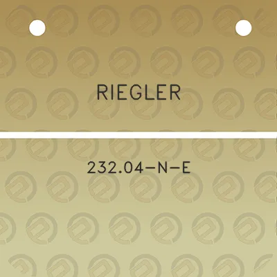 riegler-23204-n-e