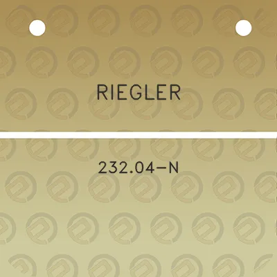 riegler-23204-n