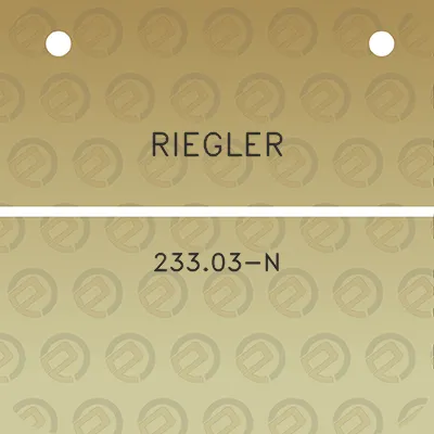 riegler-23303-n