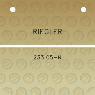 riegler-23305-n