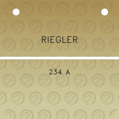 riegler-234-a