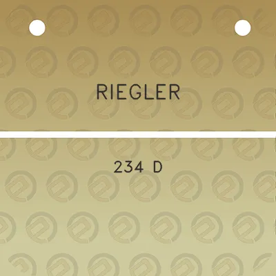 riegler-234-d