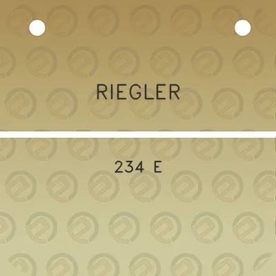 riegler-234-e