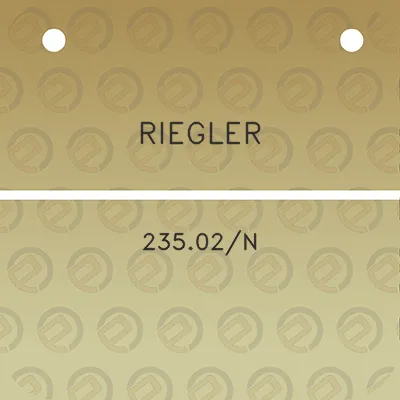 riegler-23502n