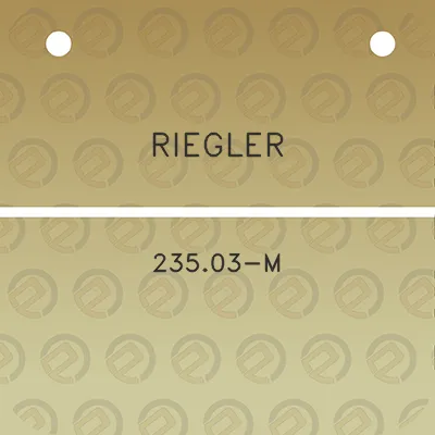 riegler-23503-m