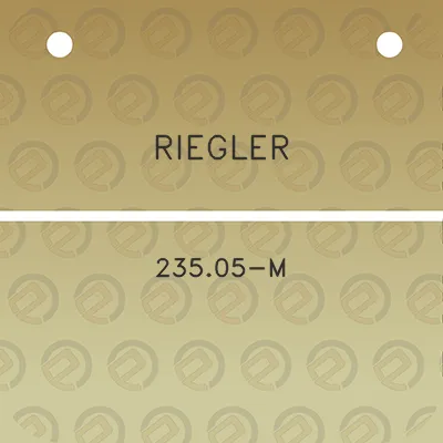 riegler-23505-m