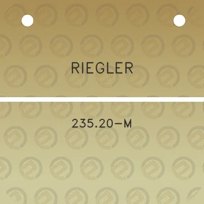 riegler-23520-m