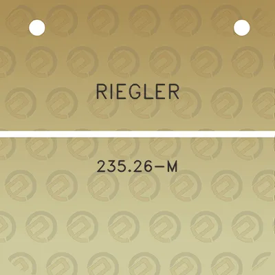 riegler-23526-m