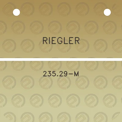 riegler-23529-m