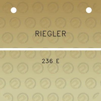 riegler-236-e