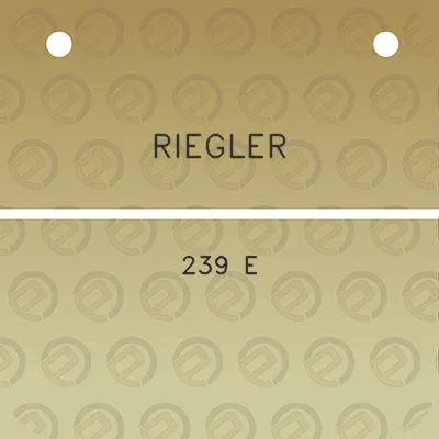 riegler-239-e