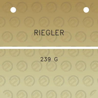 riegler-239-g