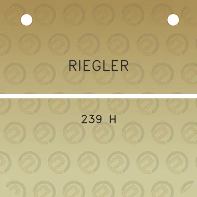 riegler-239-h