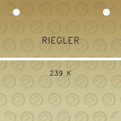 riegler-239-k