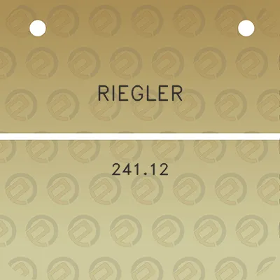 riegler-24112