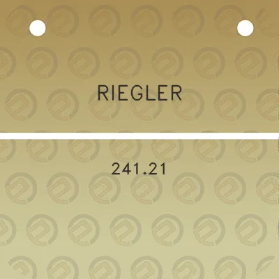 riegler-24121