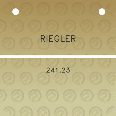 riegler-24123