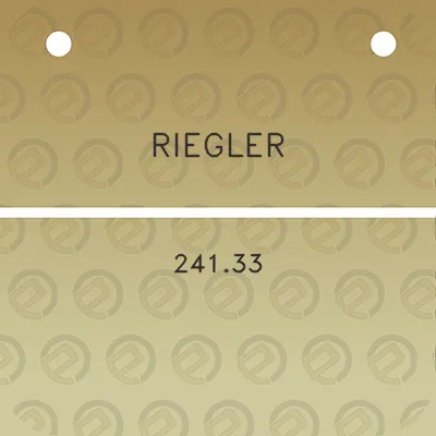 riegler-24133