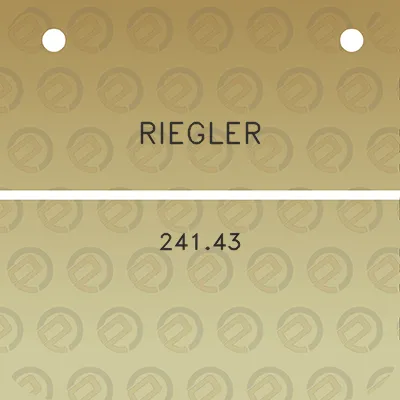 riegler-24143