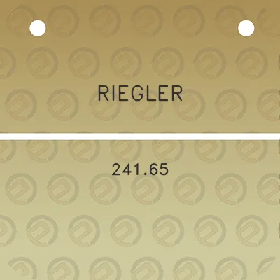 riegler-24165