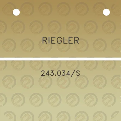 riegler-243034s