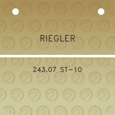 riegler-24307-st-10